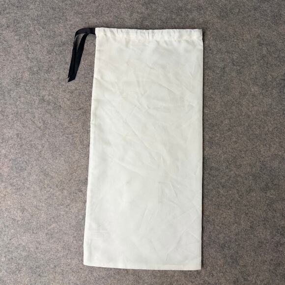 Authentic Gucci Logo Designer White Silk/Satin Dust Bag Storage 17"x8.25" - Picture 2 of 12